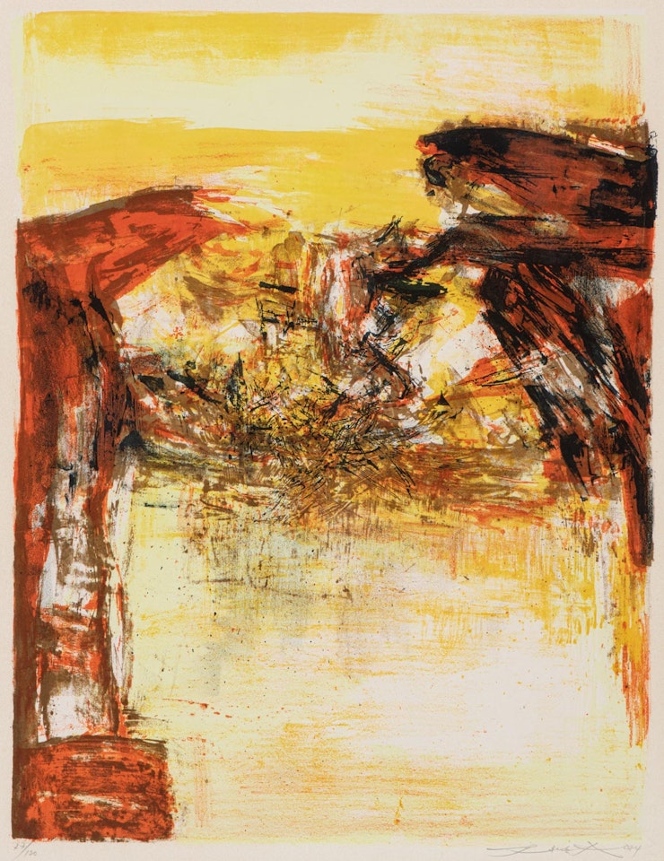 Sans Title by Zao Wou-Ki