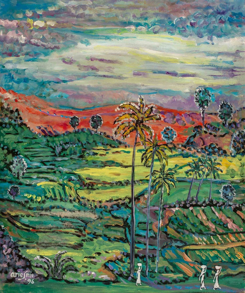 "Golden Fields" Landscape by Arie Smit