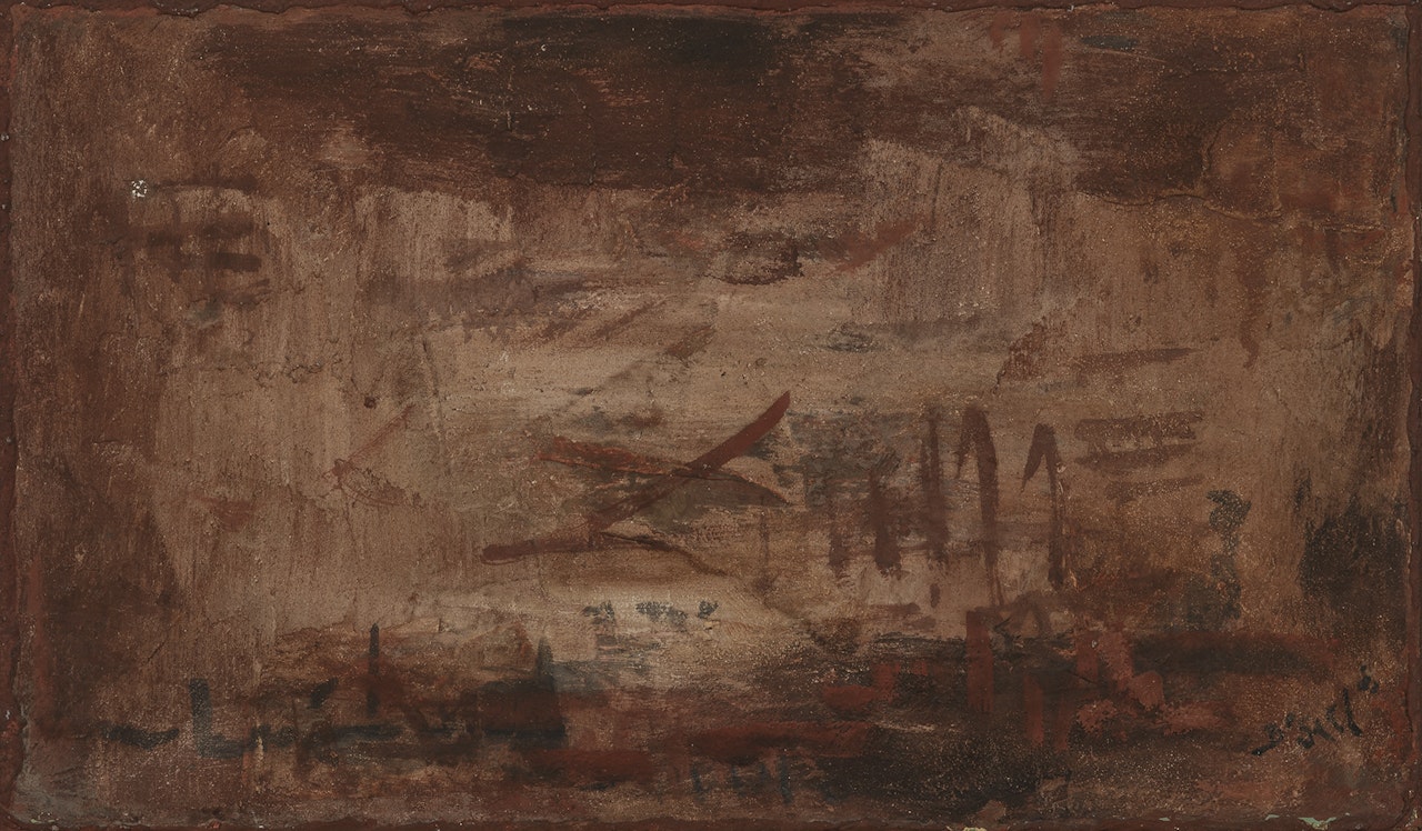 Composition Brun by Bram Bogart