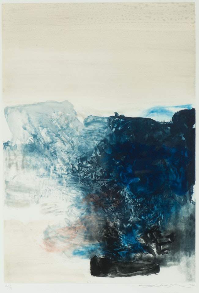Sans titre by Zao Wou-Ki