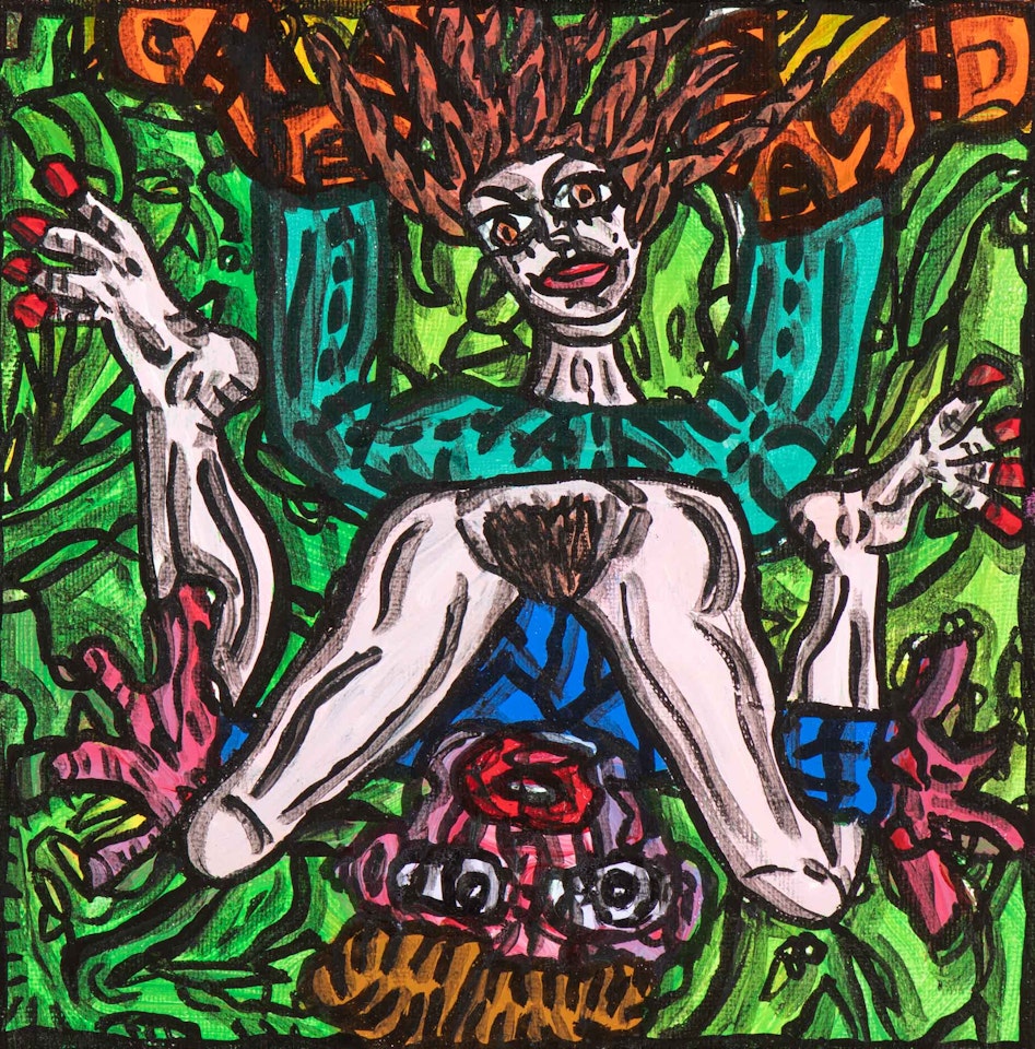 Le Troulala de la roue by Robert Combas