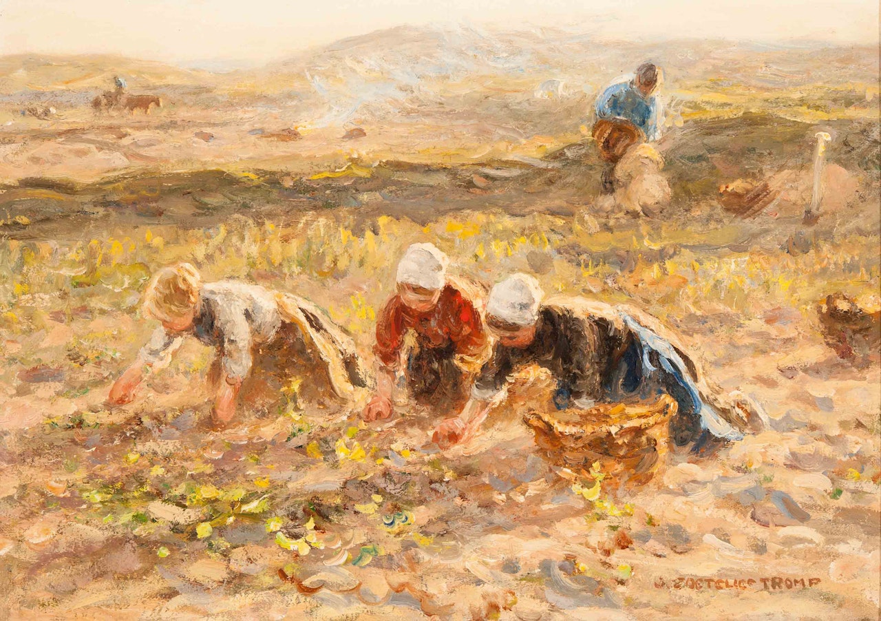 Harvest girls by Jan Zoetelief Tromp