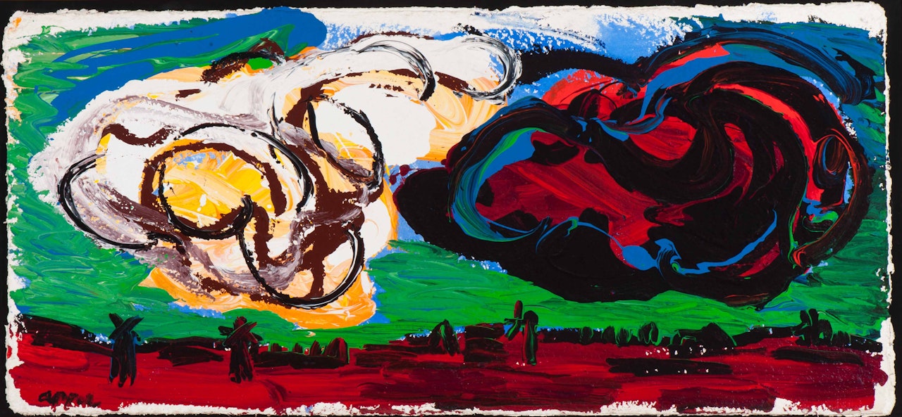 Clouds by Karel Appel