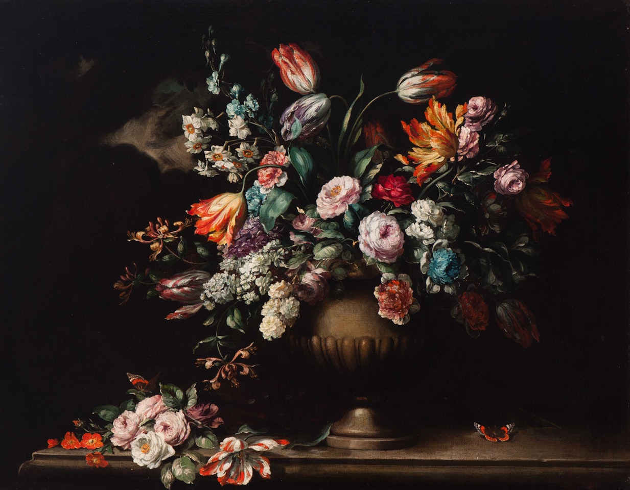 Show off still life by French School