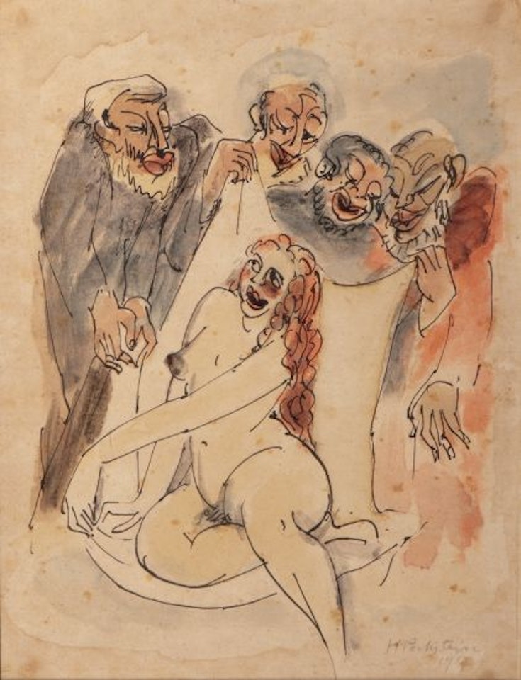 Susanna im bade by Max Pechstein