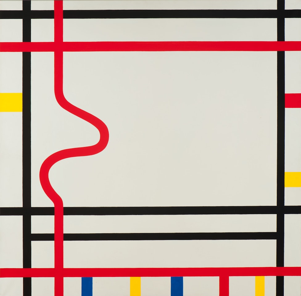 Mondrian revisited - New York - Boogie Woogie by Rob Scholte
