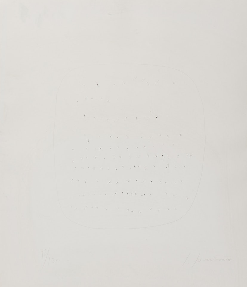 Concetto Spaziale by Lucio Fontana