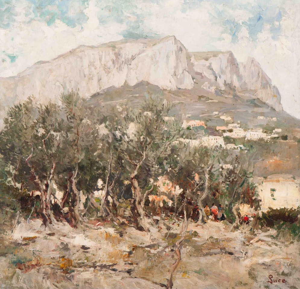 Mont Sainte-Victoire by Maximilien Luce