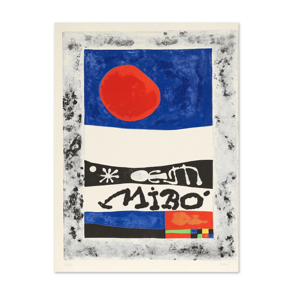 Exposition d"Oeuvres Récentes à la Galerie Maeght by Joan Miró