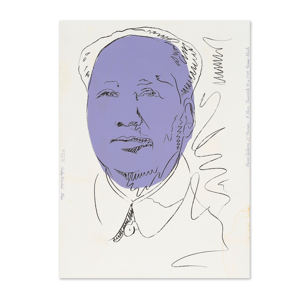 Mao by Andy Warhol