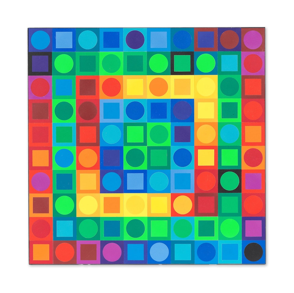 Planetary Folklore N°1 by Victor Vasarely