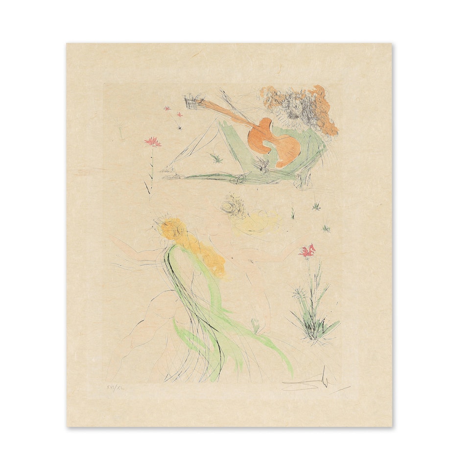 La joie de vivre by Salvador Dali