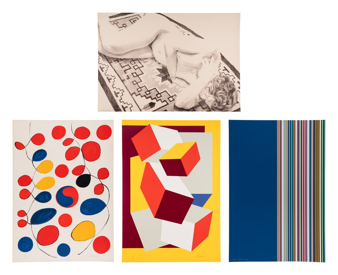 Peace Portfolio II (complete portfolio of 4 with title page and portfolio case) by Various Artists