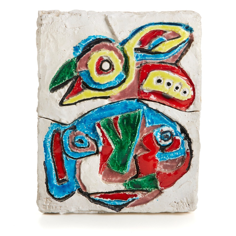 "The Bird King" / "The Goldcrest" by Karel Appel