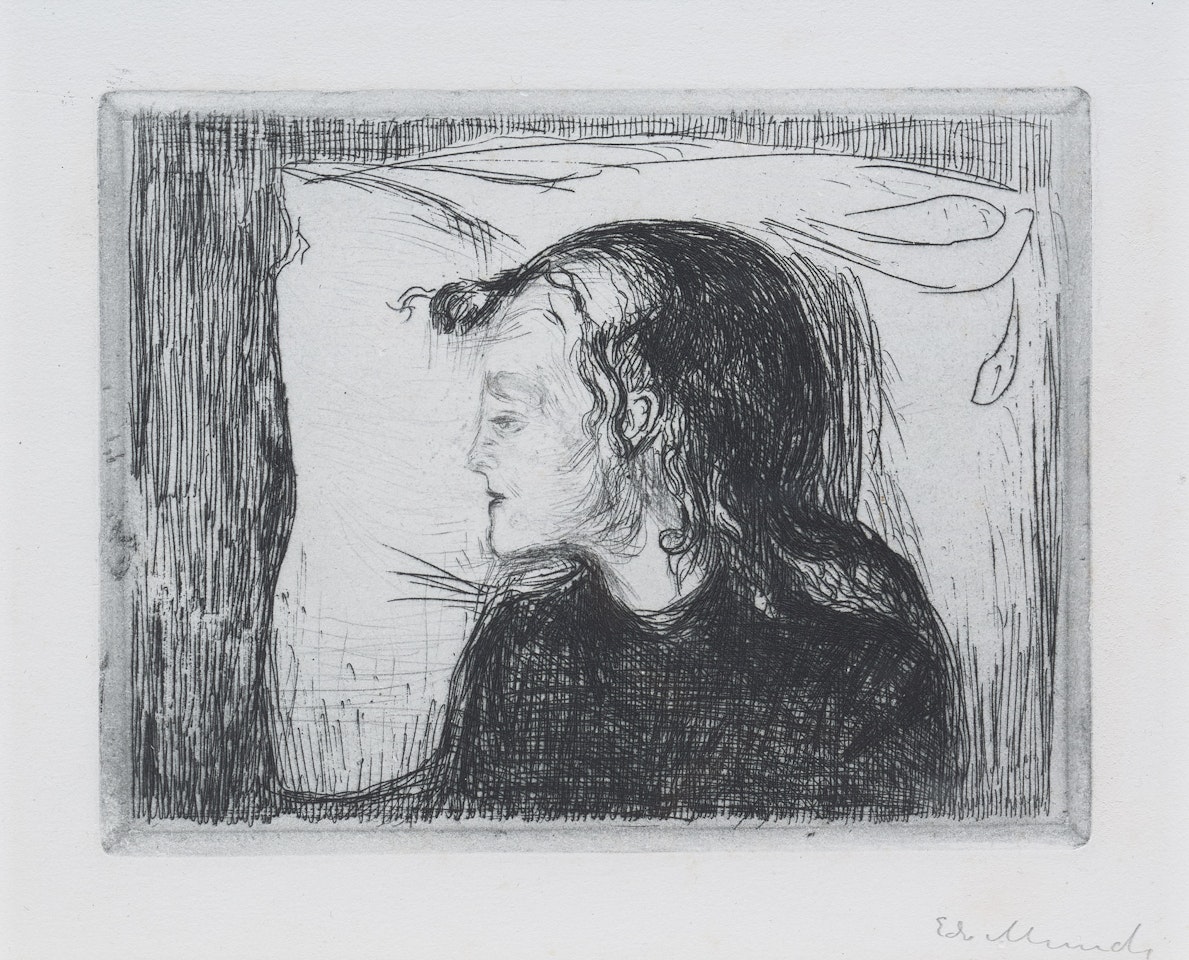 "Det syke barn" / "The Sick Child" by Edvard Munch