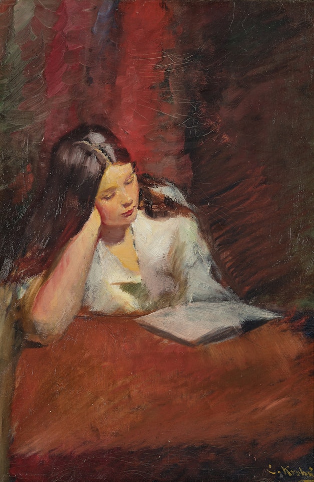 Betsy Lasson reads by Christian Krohg