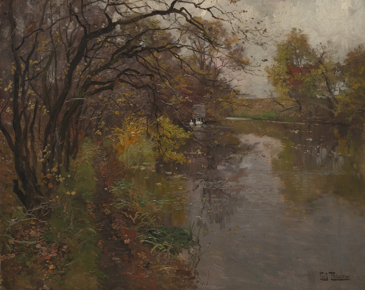 "Sea in Copenhagen" by Fritz Thaulow