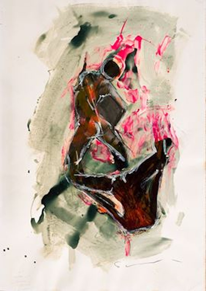 Without title by Mario Schifano