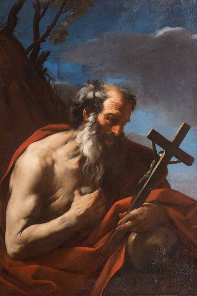 Saint Jerome by Roman School