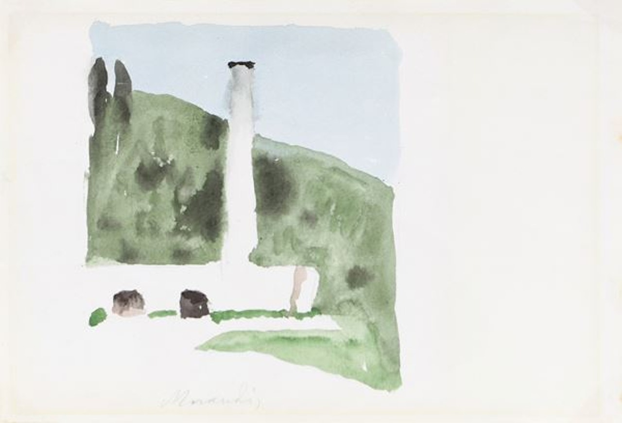 Landscape (Levico) by Giorgio Morandi
