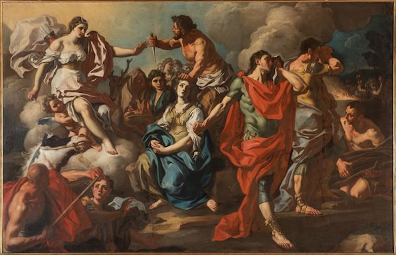 The Sacrifice of Iphigenia by Francesco de Mura