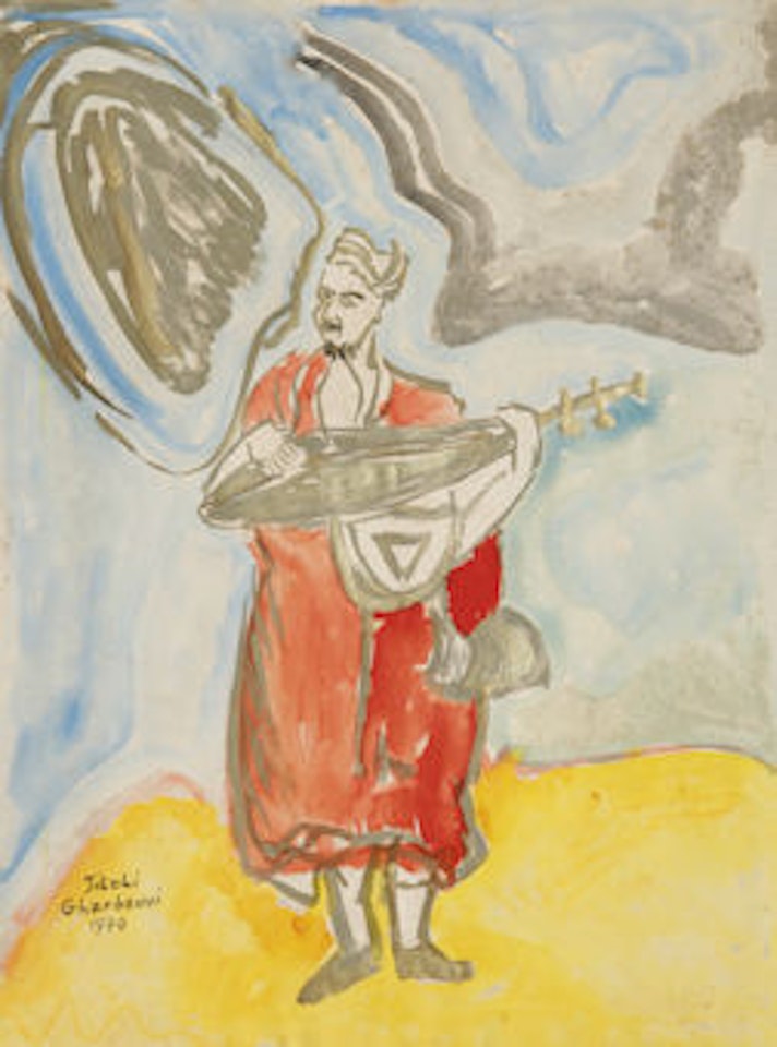 Moroccan musician by Jilali Gharbaoui