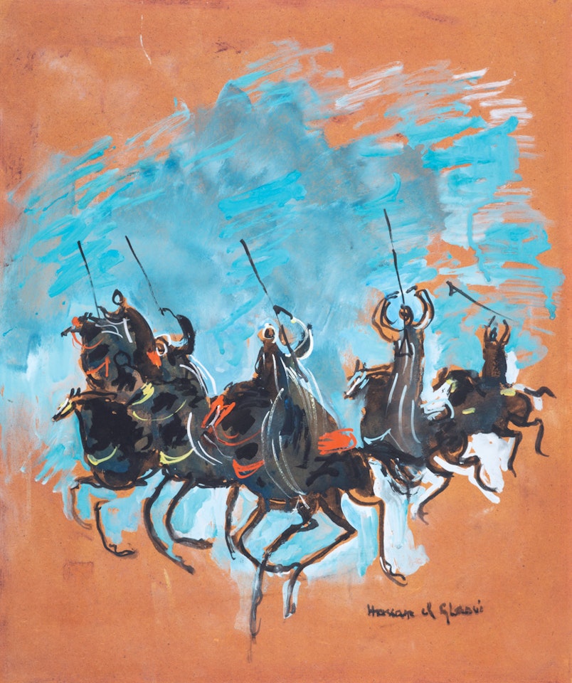Galloping Fantasia by Hassan El Glaoui