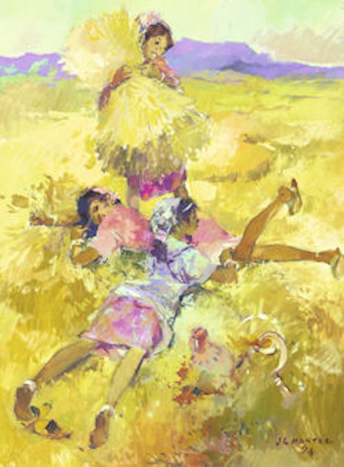 Campaign scene by Jean Gaston Mantel