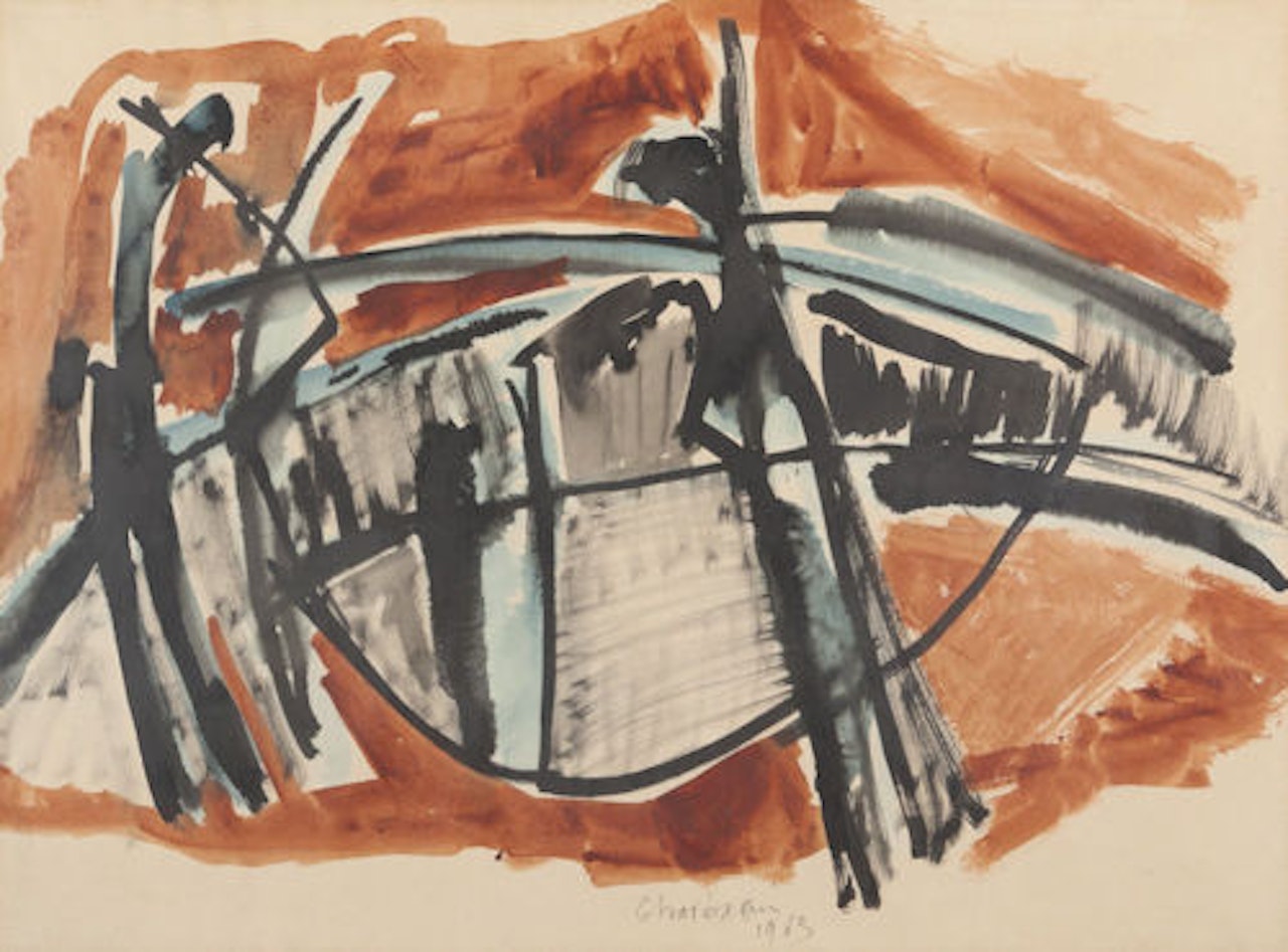The Flight of the Storks by Jilali Gharbaoui
