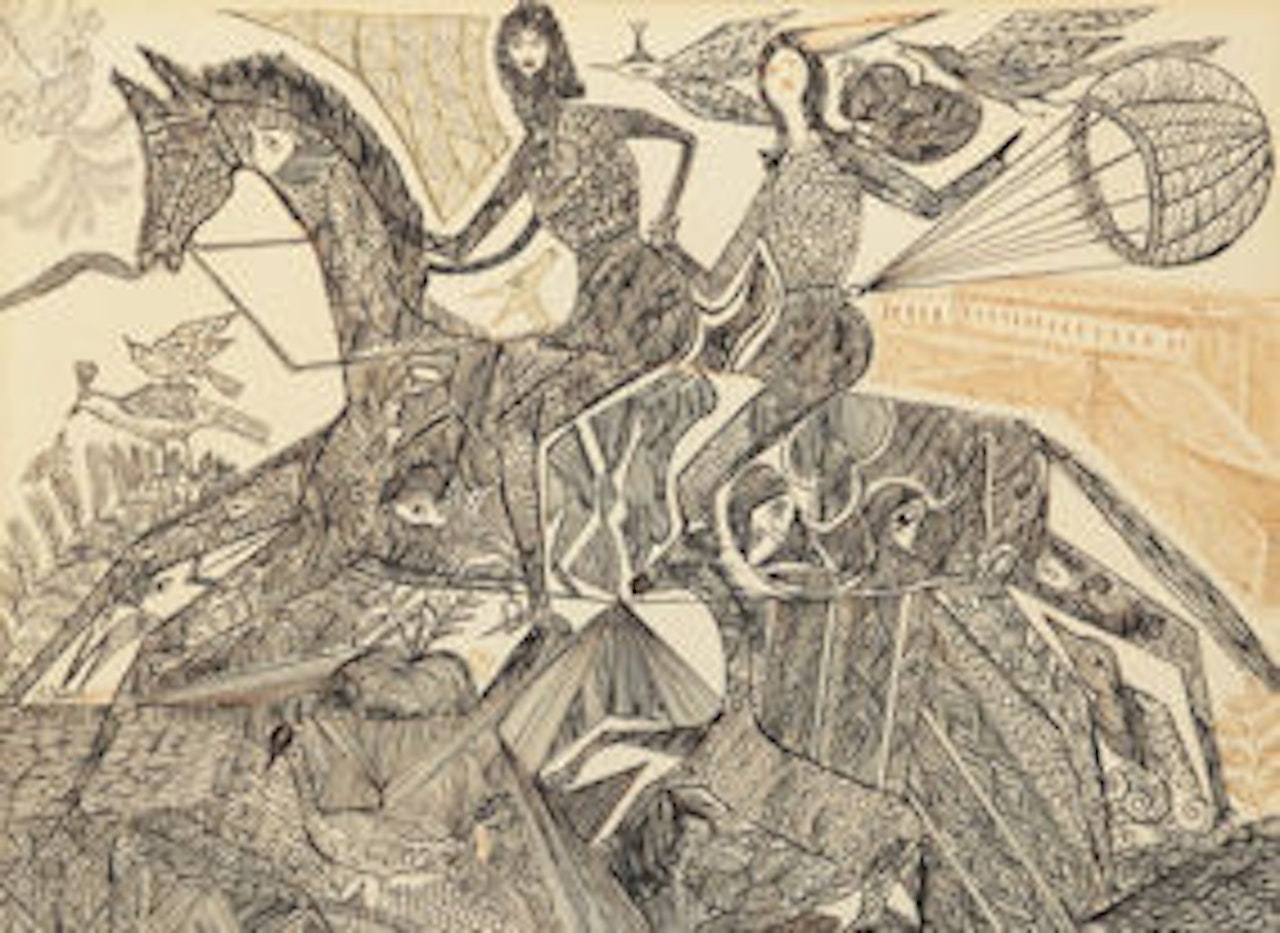 The horse by Ahmed Louardiri