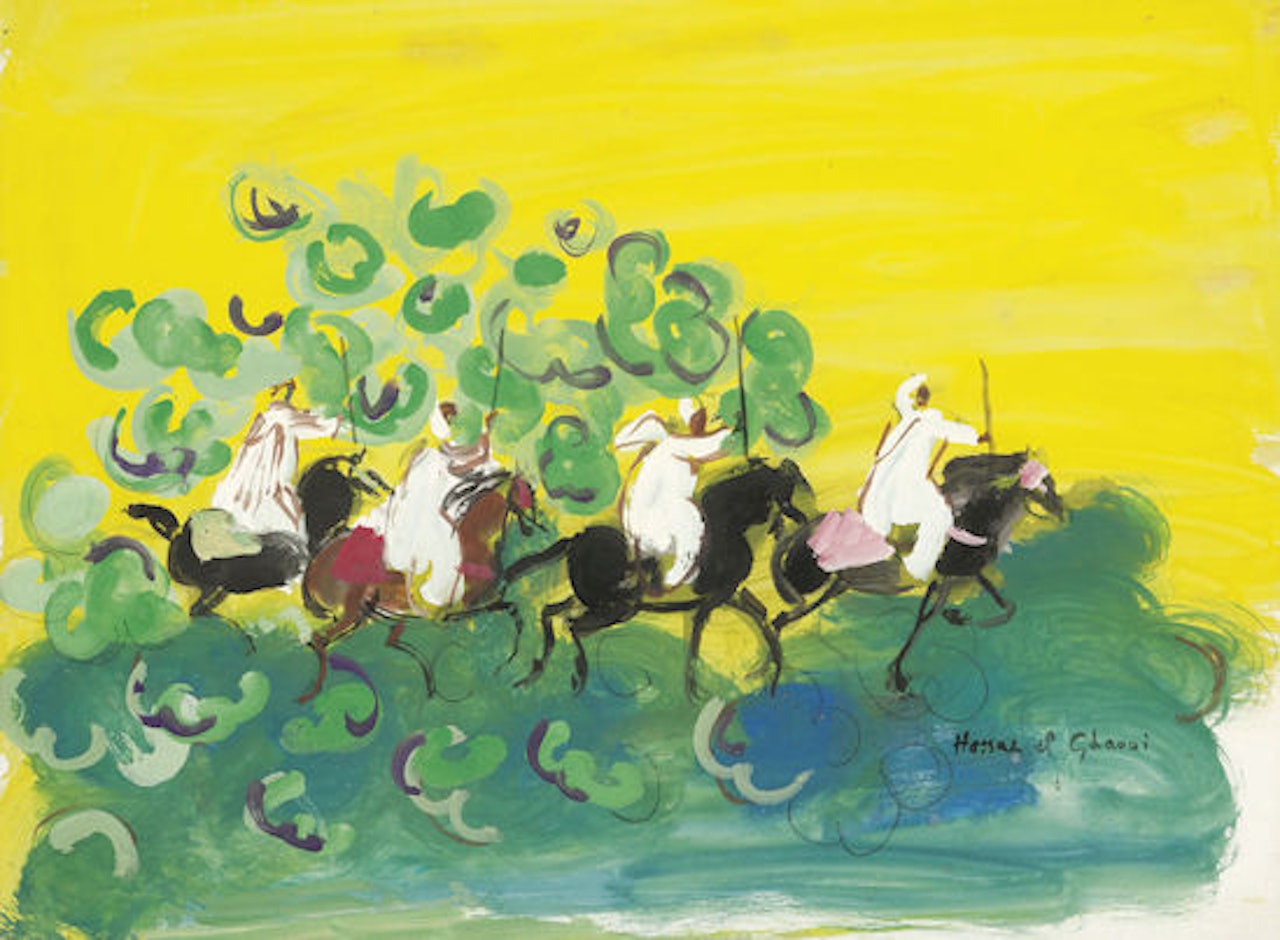 Galloping Fantasia by Hassan El Glaoui