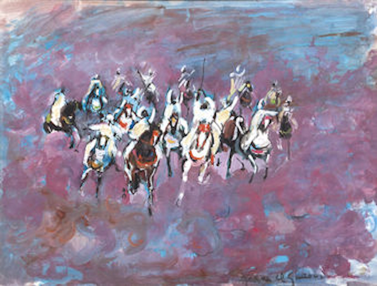 Fantasy Riders by Hassan El Glaoui