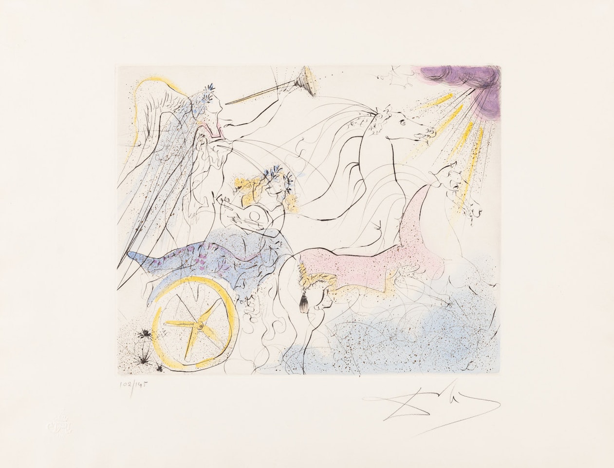 Euterpe by Salvador Dali