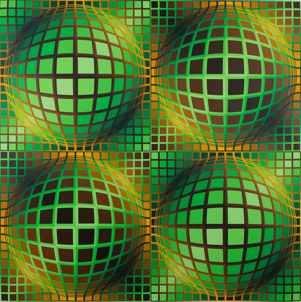 "Uyte" by Victor Vasarely