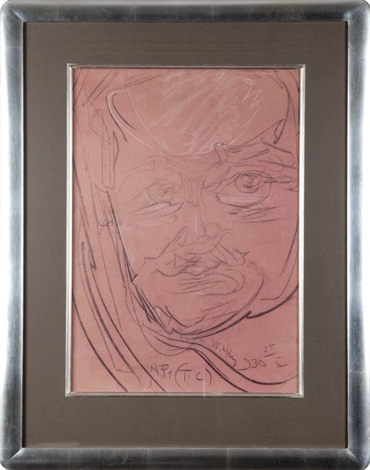 Portrait of a man by Stanislaw Ignacy Witkiewicz