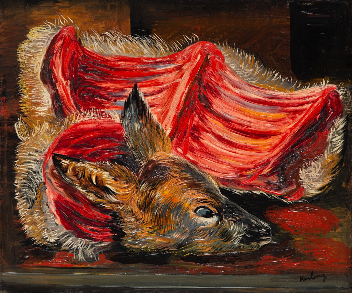 "Hunting trophy" ("Trophée de chasse") by Moïse Kisling