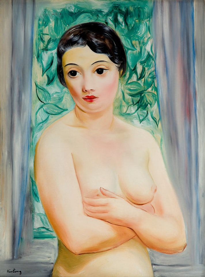 "Catherine" ("Devant la fenêtre") by Moïse Kisling