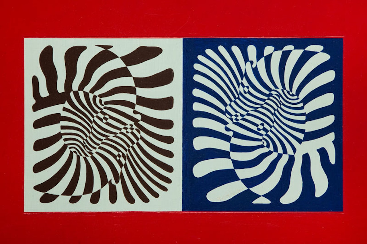 "Couples" by Victor Vasarely