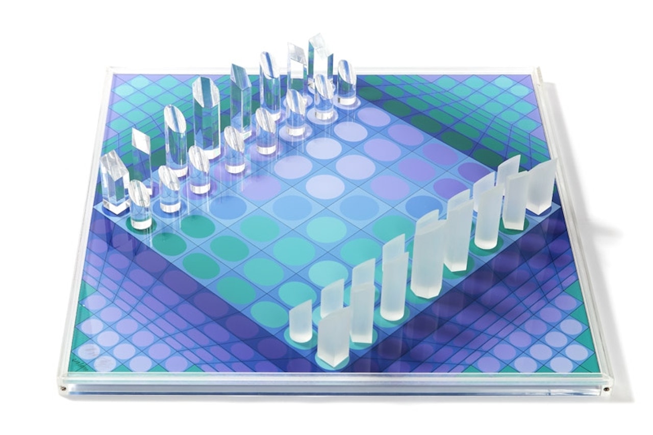 Chess by Victor Vasarely