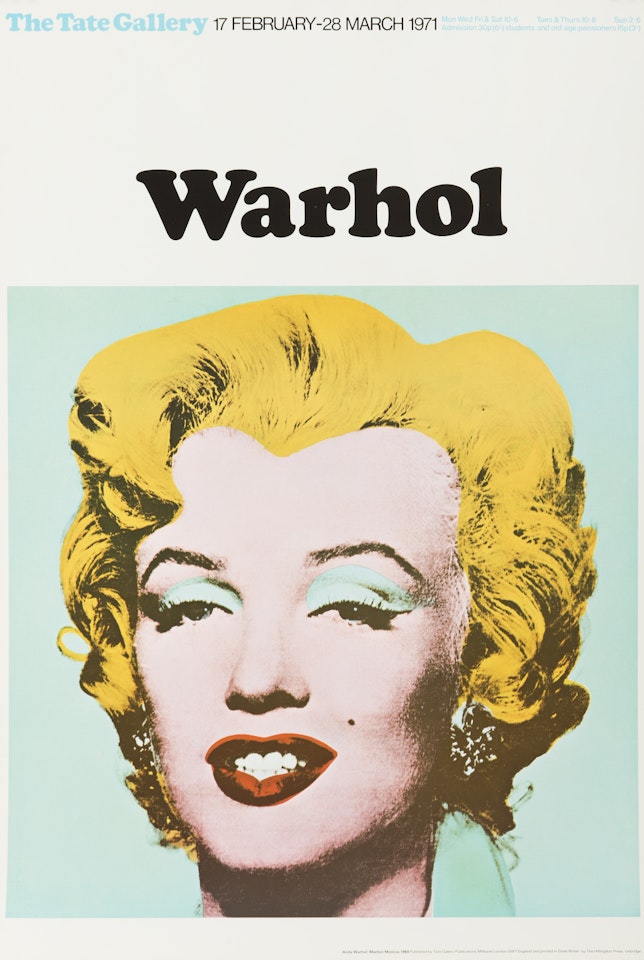 The Tate Gallery - Warhol, Marilyn Monroe by Andy Warhol