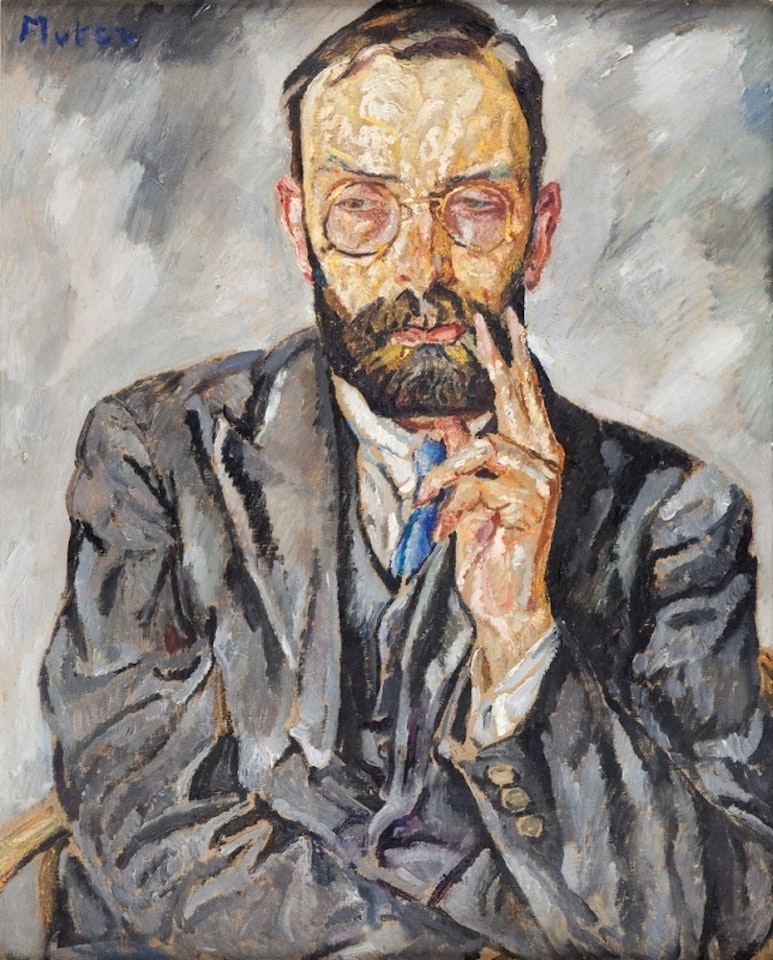 "Portrait of the Director des Beaux Arts in Paris" by Mela Muter