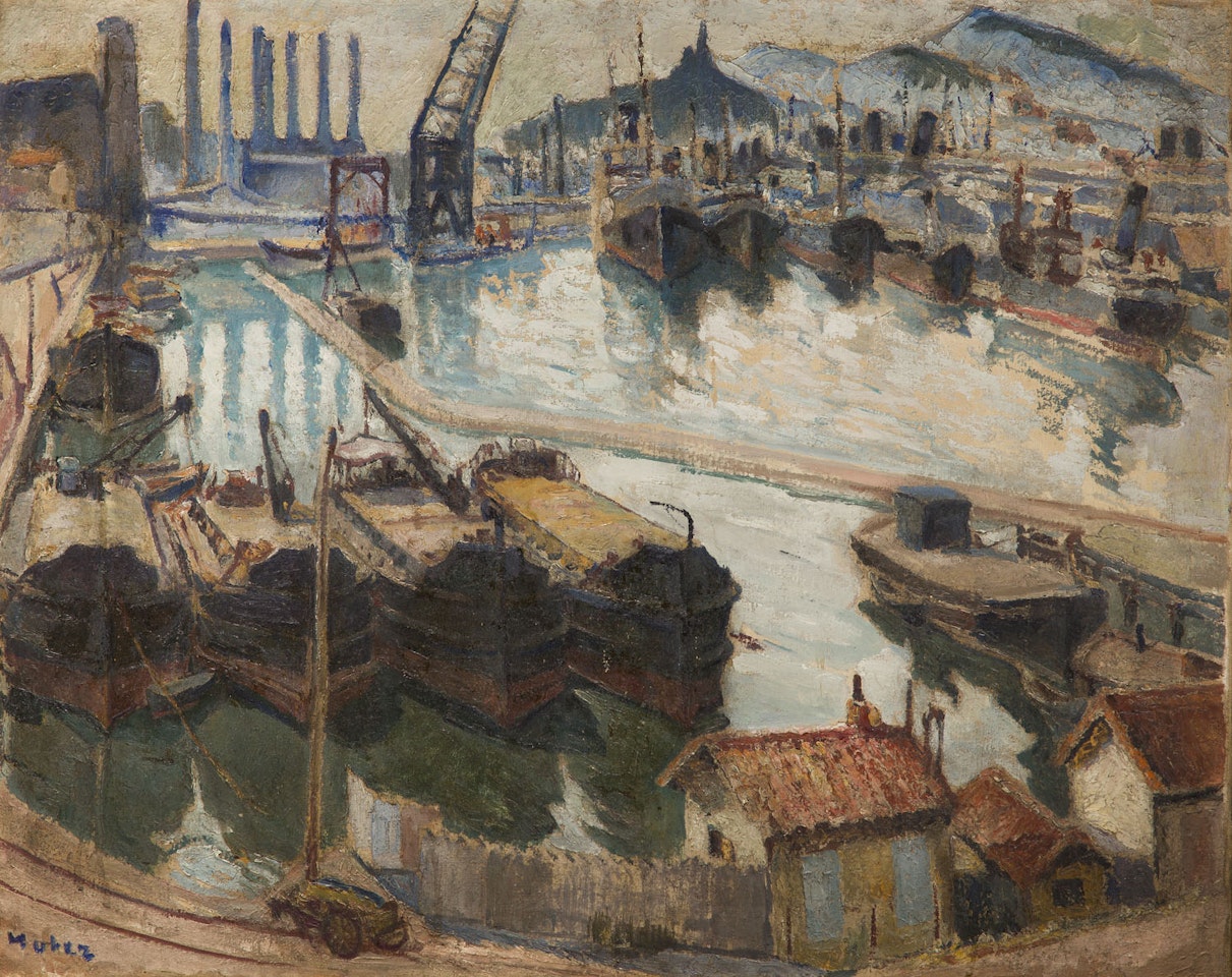 "Dawn in Marseille" ("L"aube a Marseille") by Mela Muter