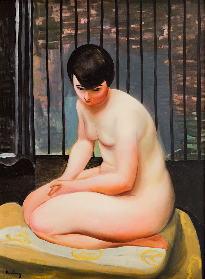 Nude by Moïse Kisling