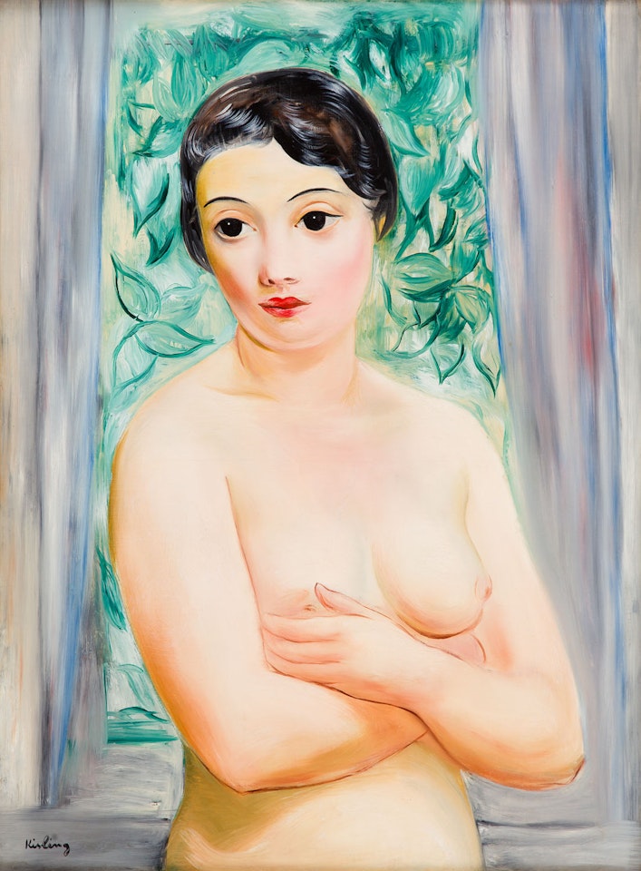 "Catherine" ("Devant la fenetre") by Moïse Kisling
