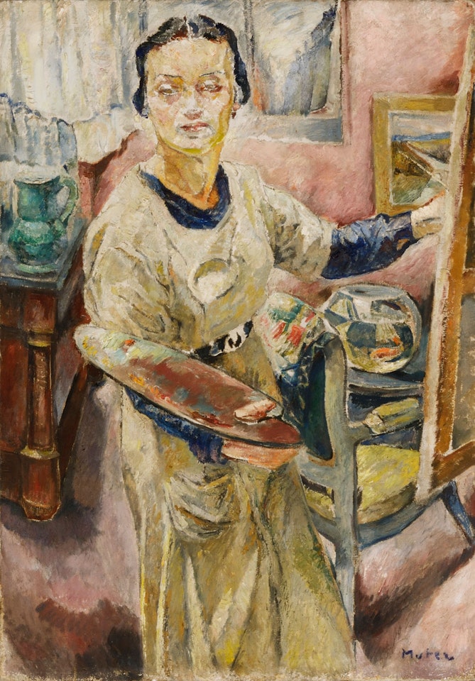 Self-portrait by Mela Muter