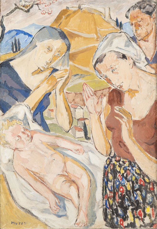 Adoration of the Child by Mela Muter