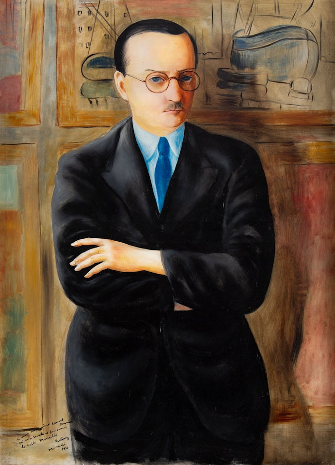 Portrait of Ernest Rouvier by Moïse Kisling