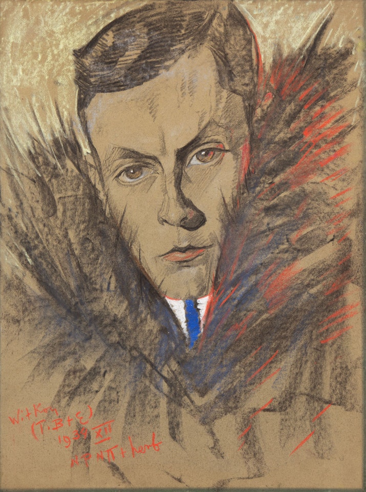 Portrait of Tadeusz Breza by Stanislaw Ignacy Witkiewicz