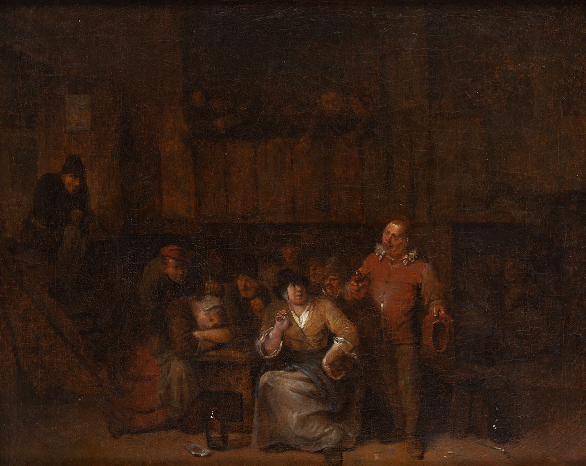 The Interior Scene by Jan Miense Molenaer