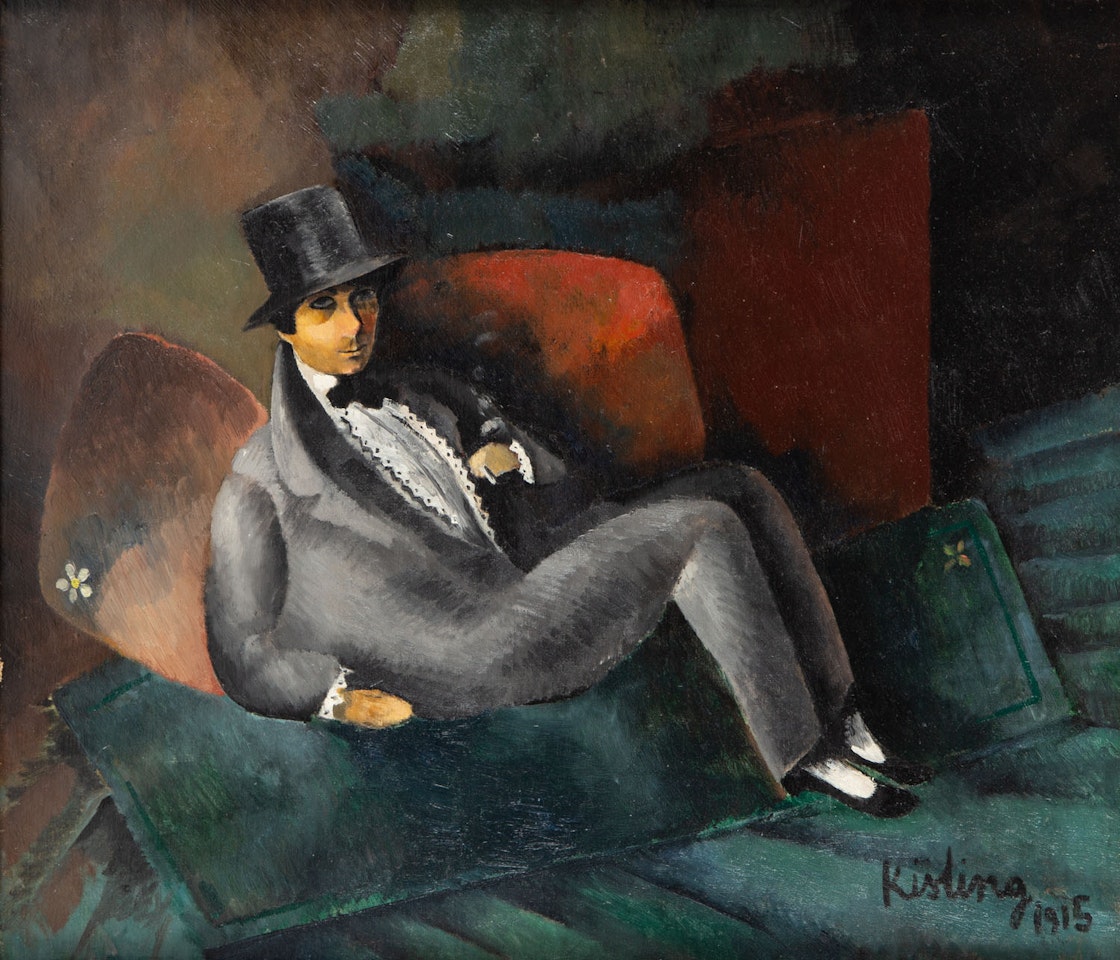 Portrait of the writer Francis de Miomandre by Moïse Kisling